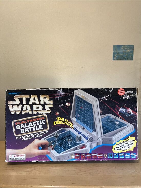 Star Wars Other - 1997 Star Wars Tiger Electronics Galactic Battle Space Battleship Game